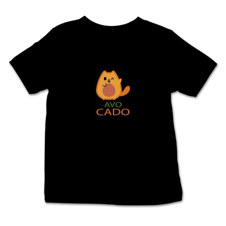 Funny Avocado Cute Cat Animal Gift For Animal Lover Infant Tshirt
