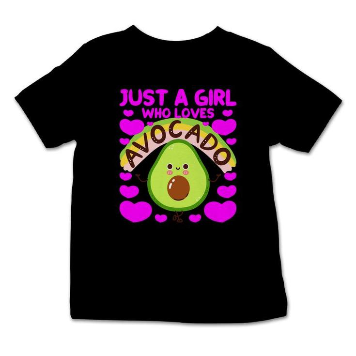 Just A Girl Who Loves Avocado Funny Infant Tshirt