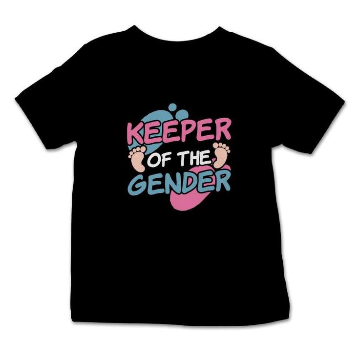 Keeper Of The Gender Baby Gender Reveal Party Infant Tshirt