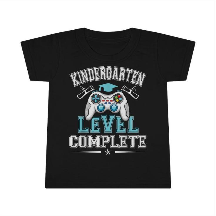 Kindergarten Level Complete Graduation Video Gamer Boys Kids  Infant Tshirt