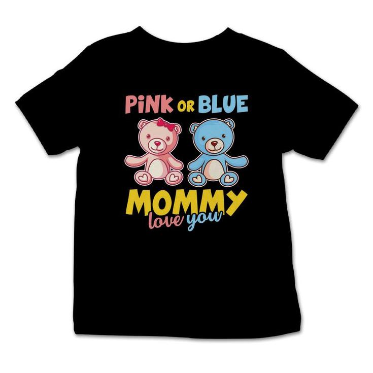 Pink Or Blue Baby Shower Gender Reveal Baby Gender Reveal Party Infant Tshirt