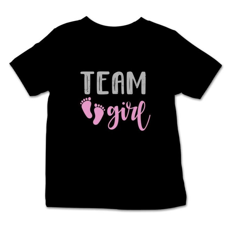 Team Girl Gender Reveal Baby Shower Baby Gender Reveal Party Infant Tshirt