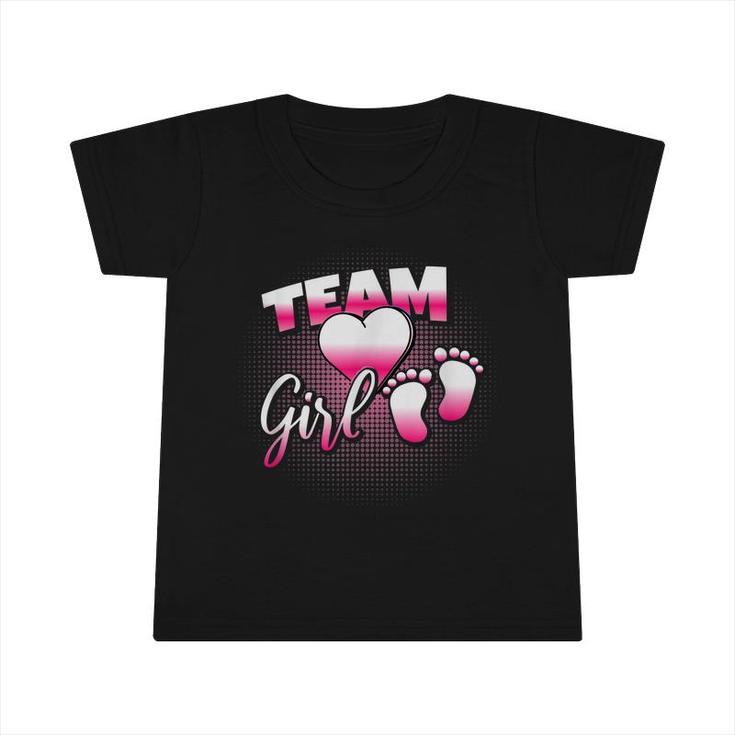 Team Girl Gender Reveal  Girls Support Gender Gift  Infant Tshirt