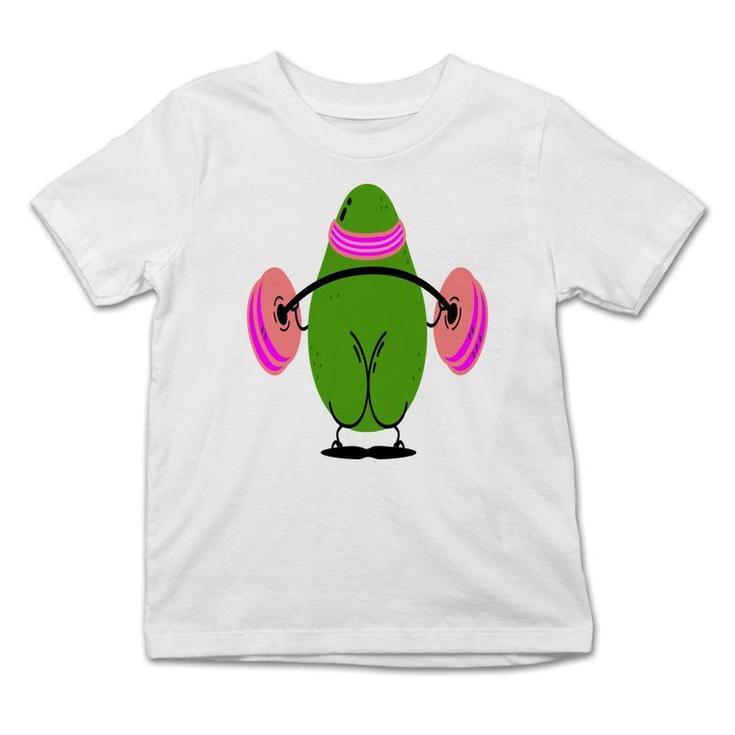 Avocado Wrestling Cute Funny Gyms Man Infant Tshirt