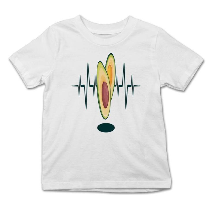 Avocardio Funny Avocado Heartbeat Is In Hospital Infant Tshirt