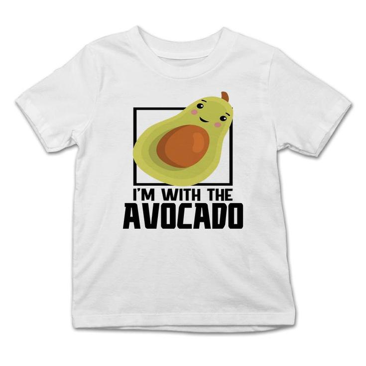 Im With The Avocado Funny Avocado Infant Tshirt