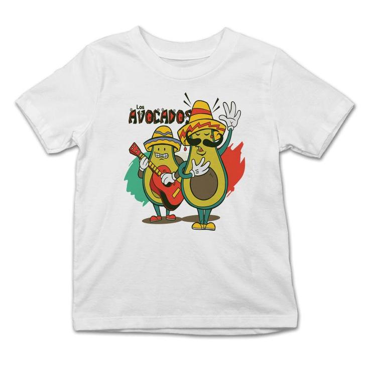 Recuso Funny Avocado Singing And Guitaring Infant Tshirt