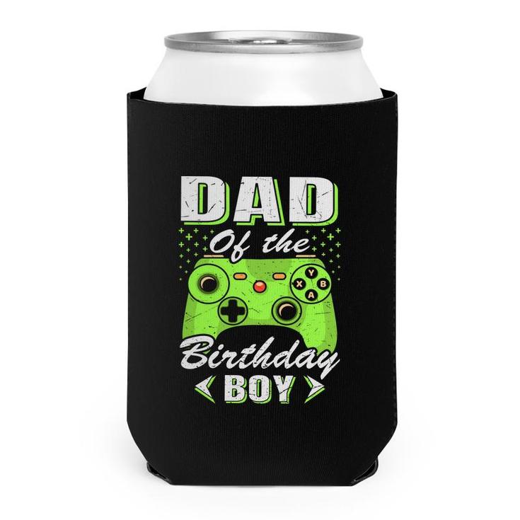 Dad Of The Birthday Boy With  Backspang Video Game Can Cooler