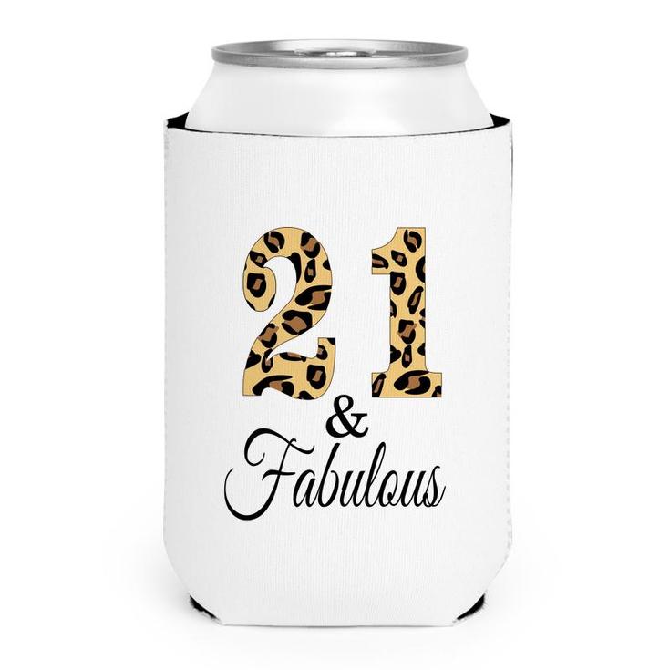 21St Birthday Fabulous Interesting Gift For Friends Can Cooler