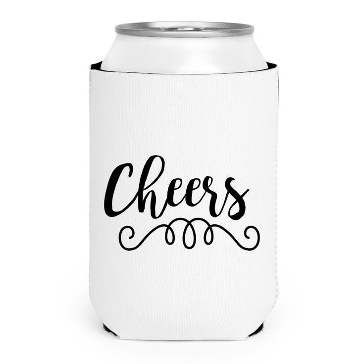 Let_S Beer And Cheers To Happy Idea Gift For Beer Lover Can Cooler
