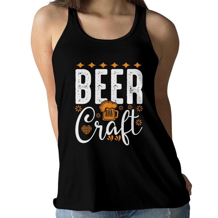 Beer Crafts Funny Beer Lovers Gifts Awesome Women Flowy Tank