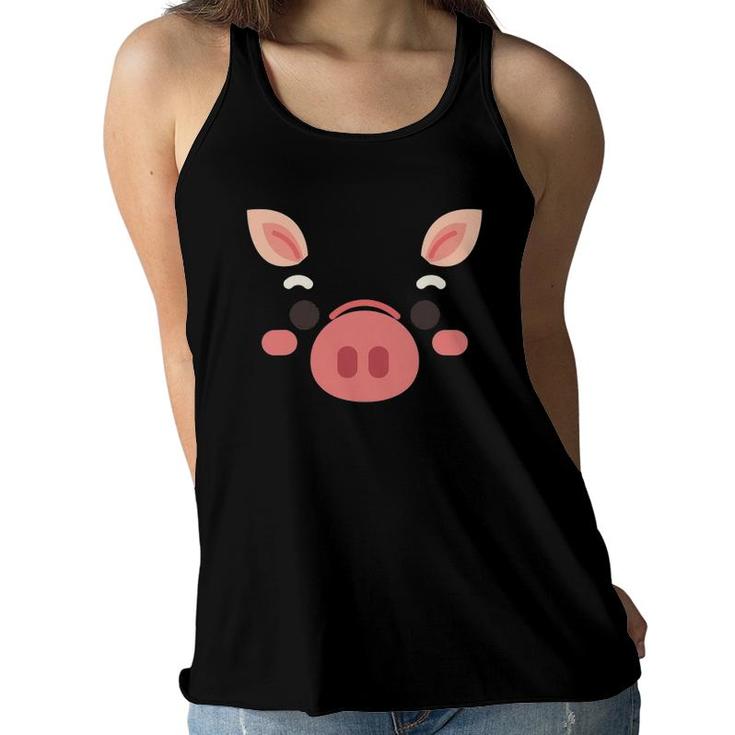 Pig Costume Kids Halloween Costume Women Flowy Tank