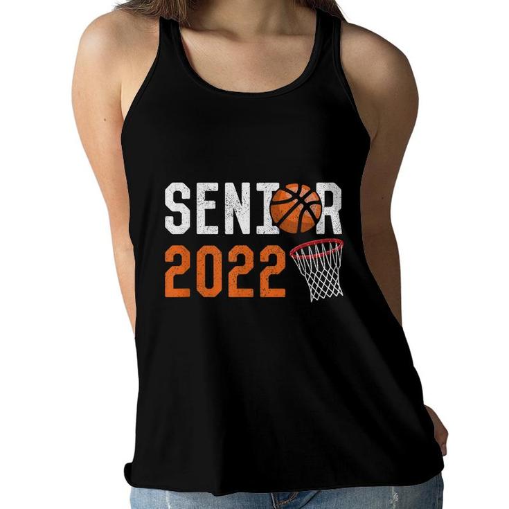 Senior 2022 Basketball Graduation Senior Class 2022 Women Flowy Tank