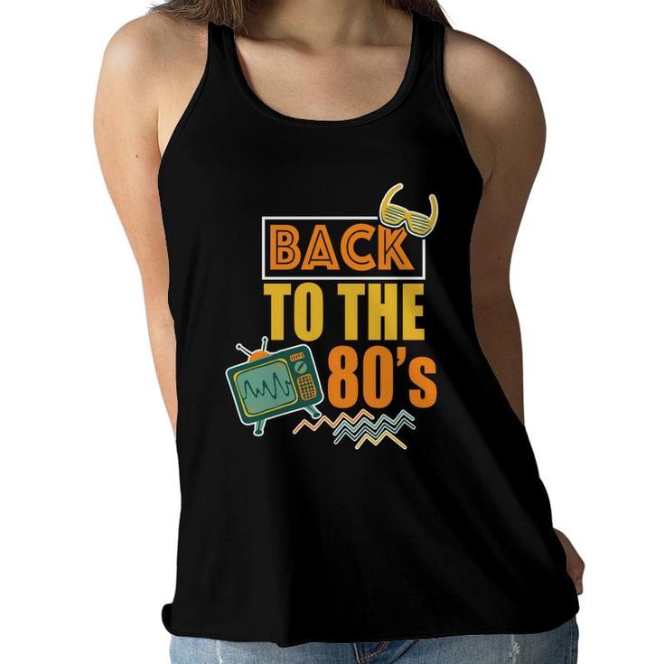 Vintage Back To The 80S Television 80S 90S Styles Idea Women Flowy Tank