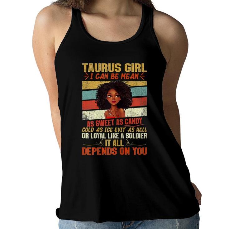 Womens Taurus Girl Are Born In May 20 Birthday  Women Flowy Tank