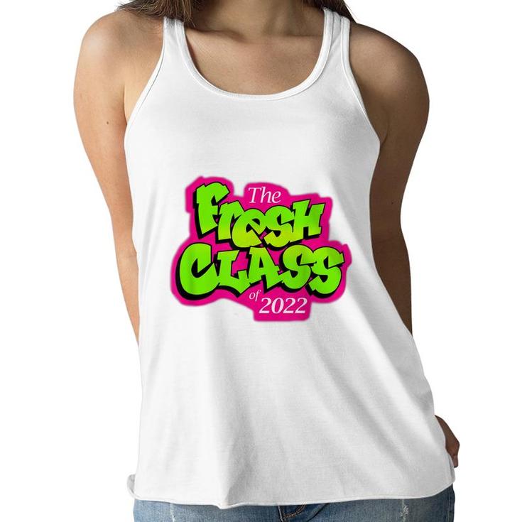 Class Of 2022 Future Fresh Senior 90S Tv Style Graduation  Women Flowy Tank