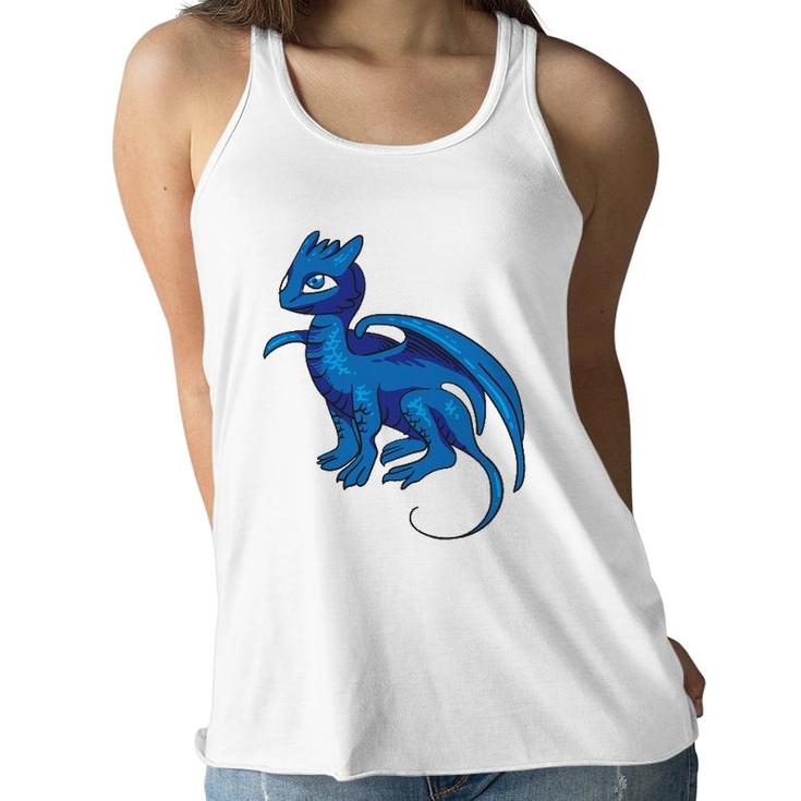 Cool Dragon - Great Gifts For Kids And Toddlers Women Flowy Tank