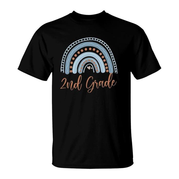 2Nd Grade Teacher Rainbow Second Grade Teacher T-Shirt