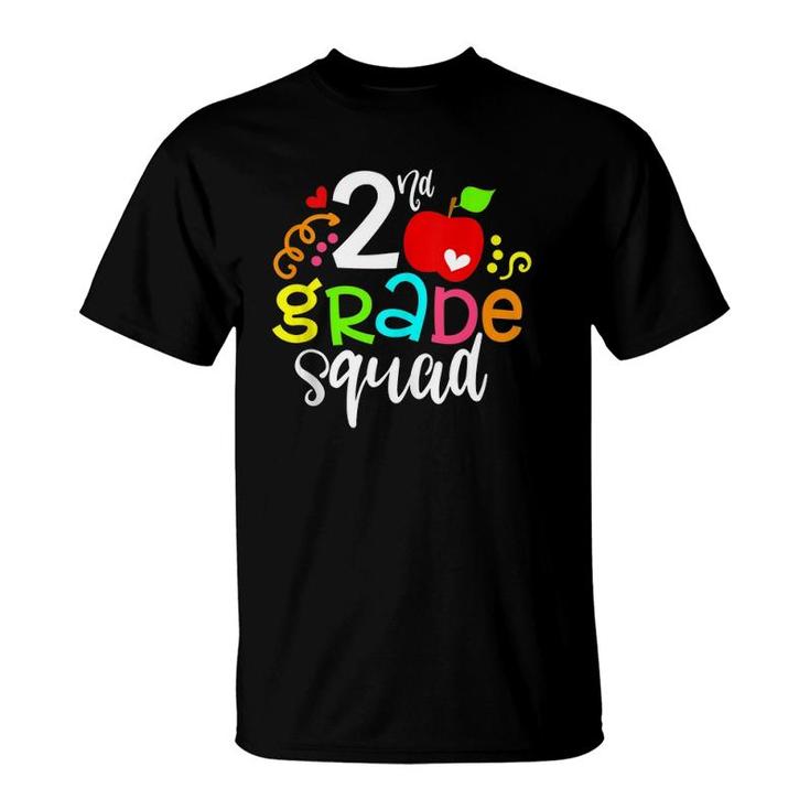 2Nd Second Grade Squad - Team 2Nd Grade - 2Nd Grade Teacher T-Shirt