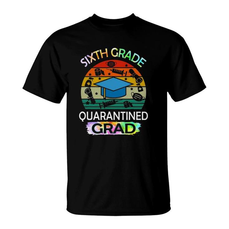 6Th Grade Graduation Quarantine Senior 2021 Graduate T-Shirt