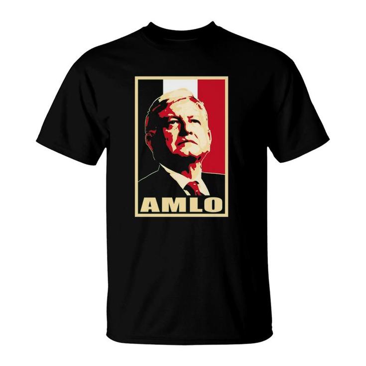 Amlo President Of Mexico  T-Shirt