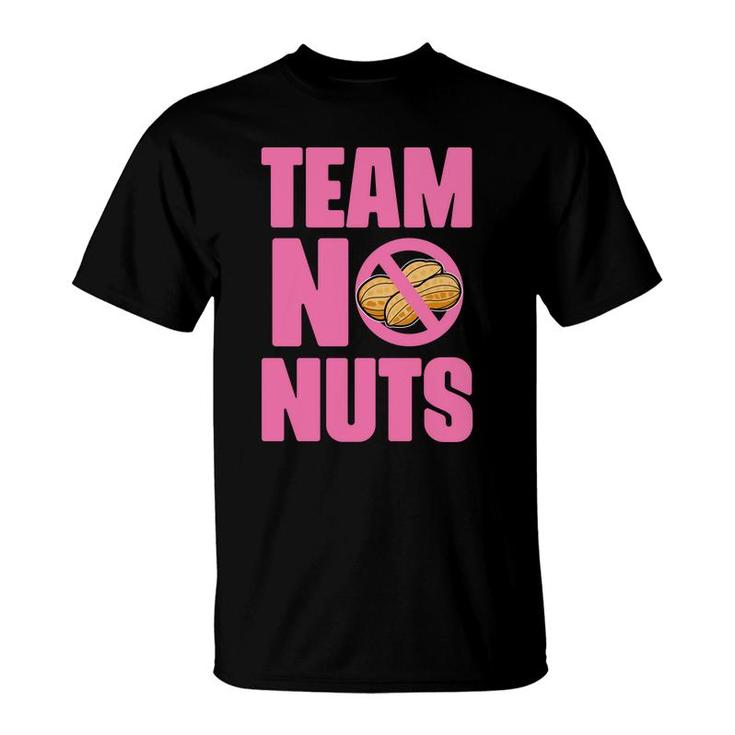 Baby Gender Reveal Party Gender Reveal Team No Nuts Girl Baby T-Shirt