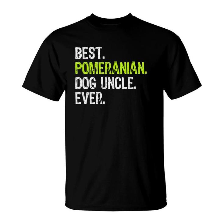 Best Pomeranian Dog Uncle Ever T-Shirt