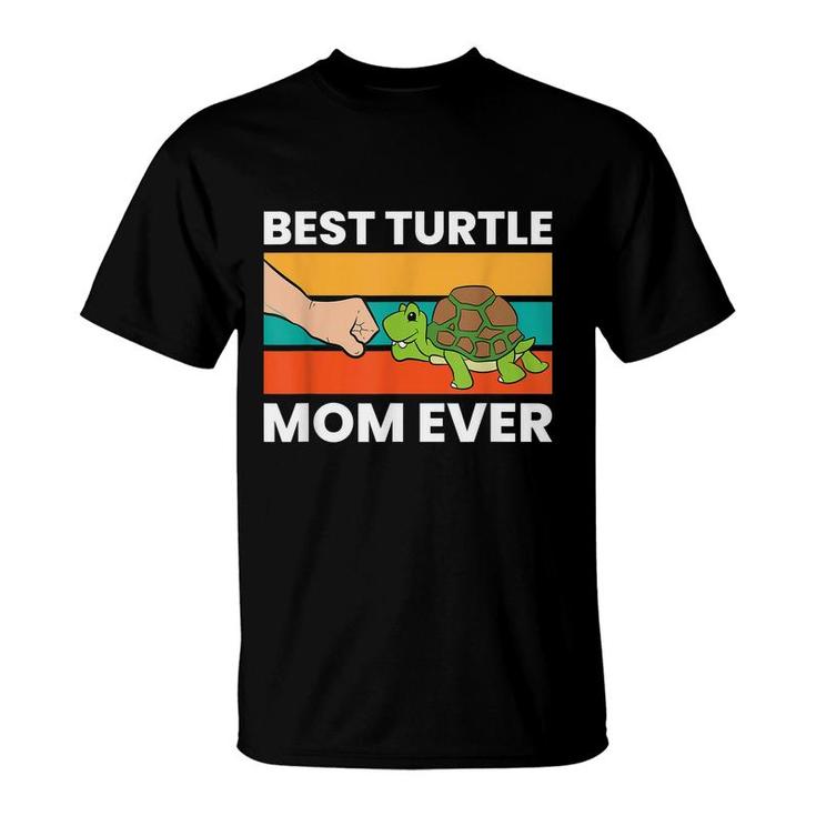 Best Turtle Mom Ever Sea Turtle Mama Pet Turtle  T-Shirt