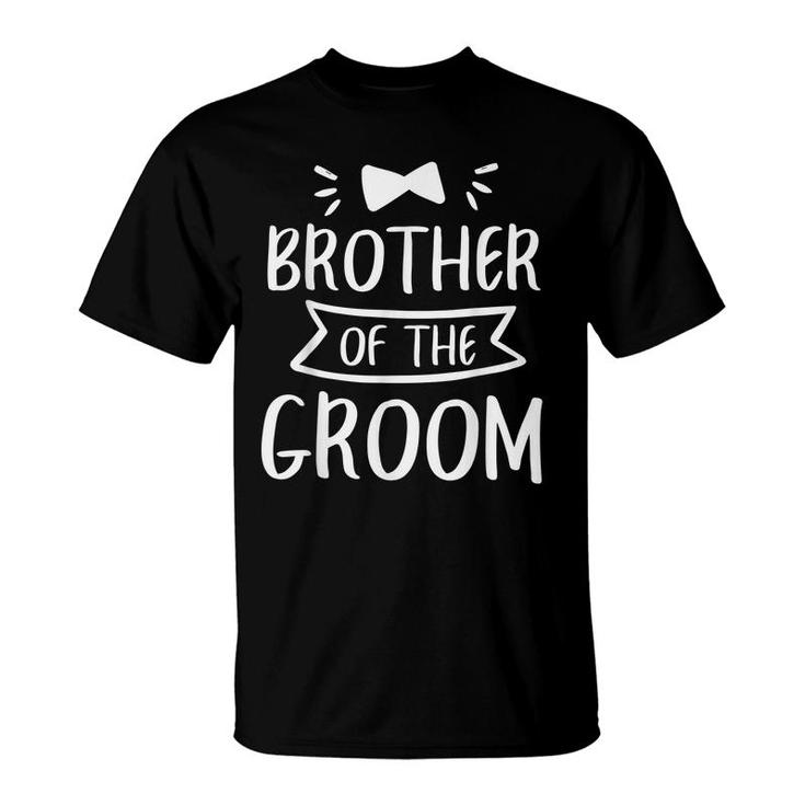Brother Of The Groom Wedding Bachelor Party  T-Shirt