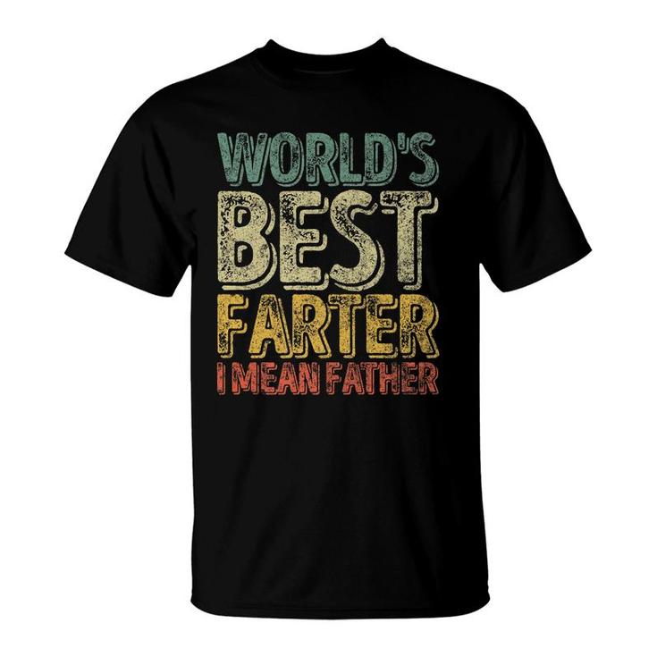 Christmas Worlds Best Farter I Mean Father T-shirt