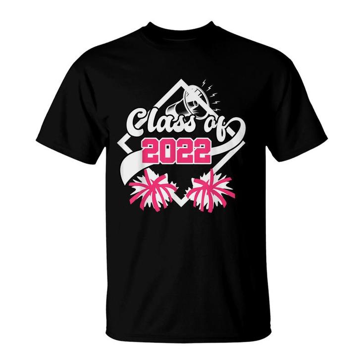 Class Of 2022 Cheerleader Cheer Team Cheerleading Senior  T-Shirt