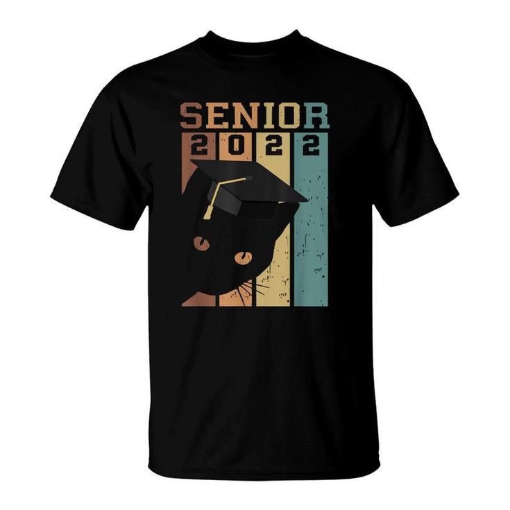 Class Of 2022 Graduation Cat Seniors Grad  T-Shirt