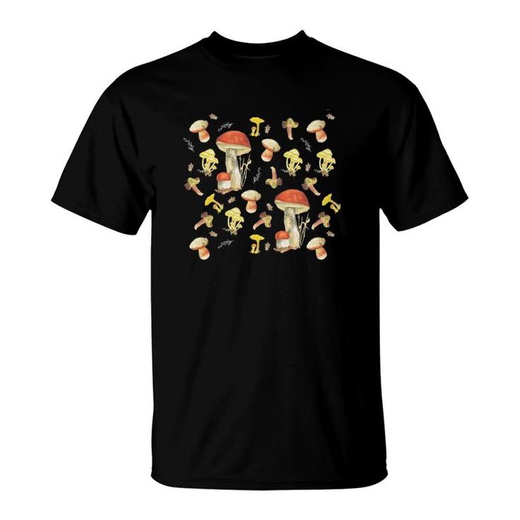 cute-mushroom-pattern-garden-