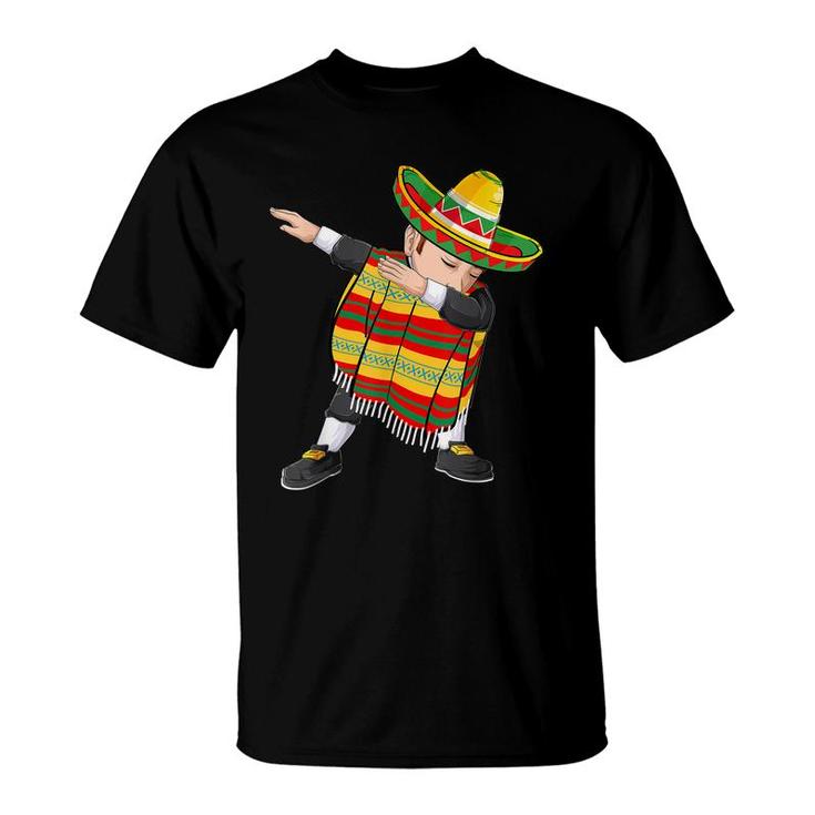 Dabbing Cinco De Mayo  Men Women Kids Mexican Fiesta  T-Shirt