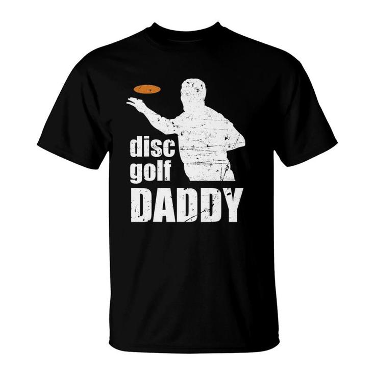 Disc Golf Daddy Father Discgolf Hole In One Pair Midrange T-Shirt