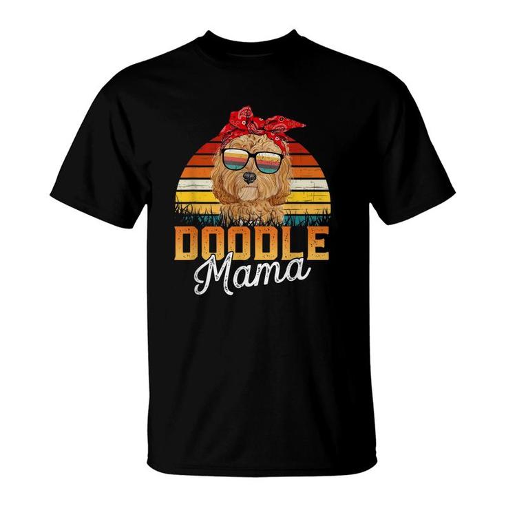 Doodle Mama Best Goldendoodle Mom Ever Mothers Day Dog Mom T-Shirt