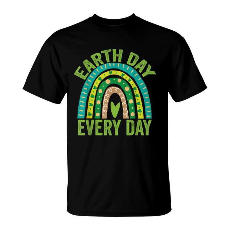 Earth Day Everyday Green Rainbow Earth Day  T-Shirt