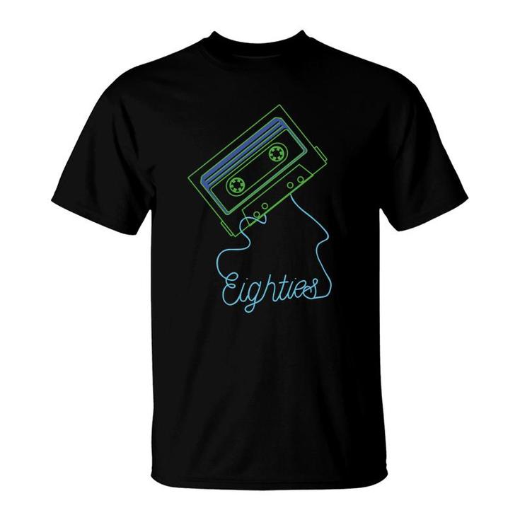 Eighties Cassette Tape 80S 90S Styles Retro Vintage T-Shirt