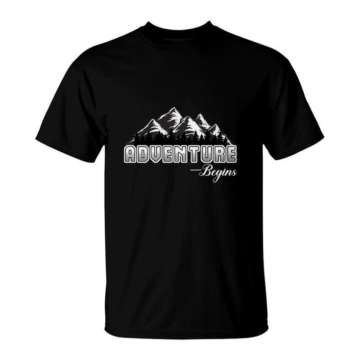Explore Travel Lovers Are Always Ready To Begin An Adventure At Any Time T-Shirt