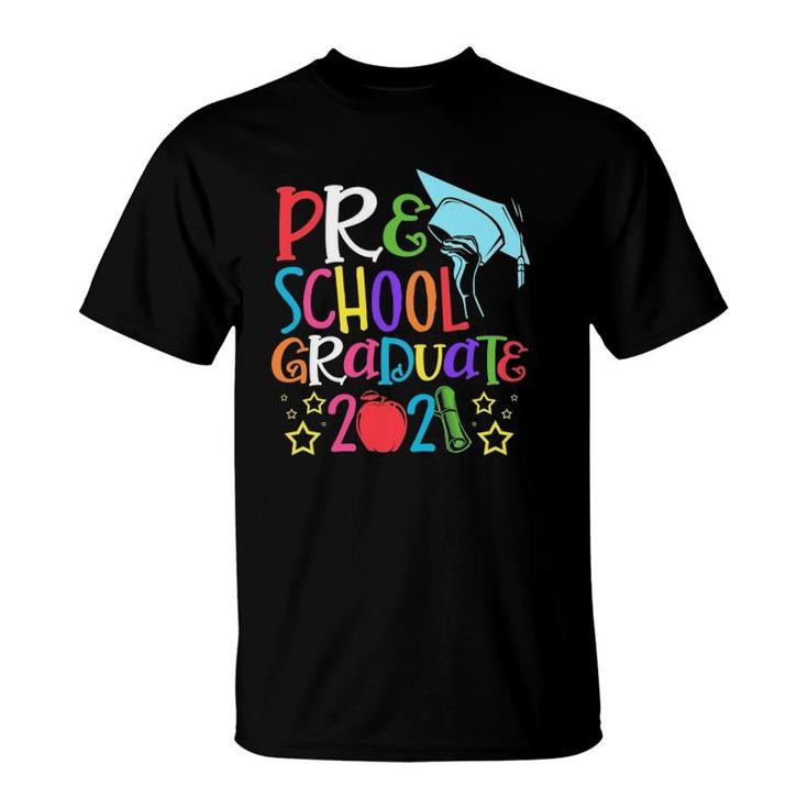 Funny Pre-K Graduate Preschool Graduation T-Shirt
