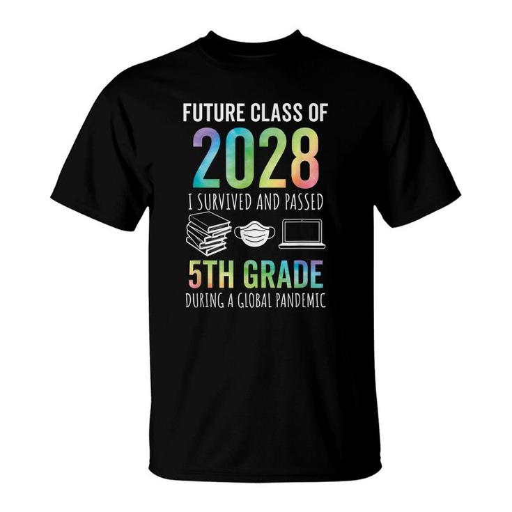 Future Class Of 2028 5Th Grade Graduation 2021  T-Shirt