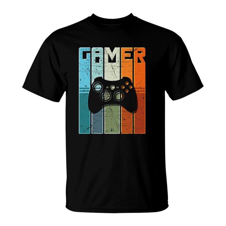 Gamer Gifts Retro Video Game Lovers Vintage Gamers Gaming T-Shirt