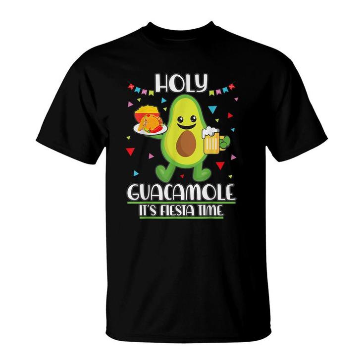 Holy Guacamole Its Fiesta Time  - Guacamole  T-Shirt