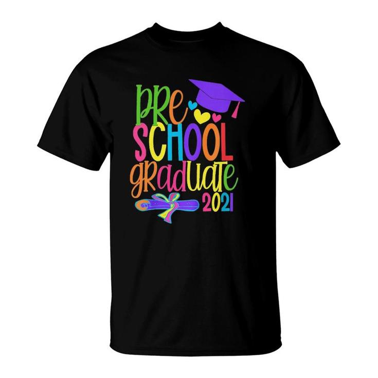 Kids Kids Class Of 2021 Funny Pre-K Preschool Graduate T-Shirt