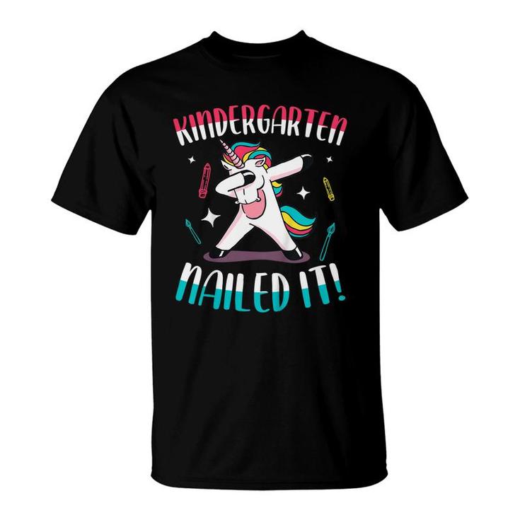 Kids Kindergarten Nailed It Design For A Kindergarten Child T-Shirt