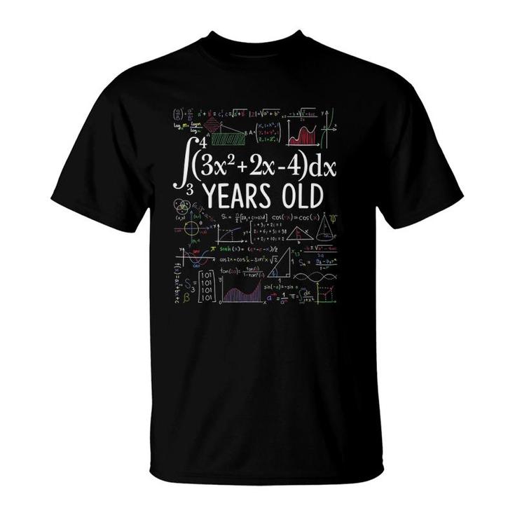 Math Calculus 40 Years Old Women Men Math 40Th Birthday T-Shirt