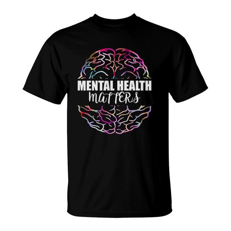 Mental Health Matters Mental Awareness Day T-Shirt