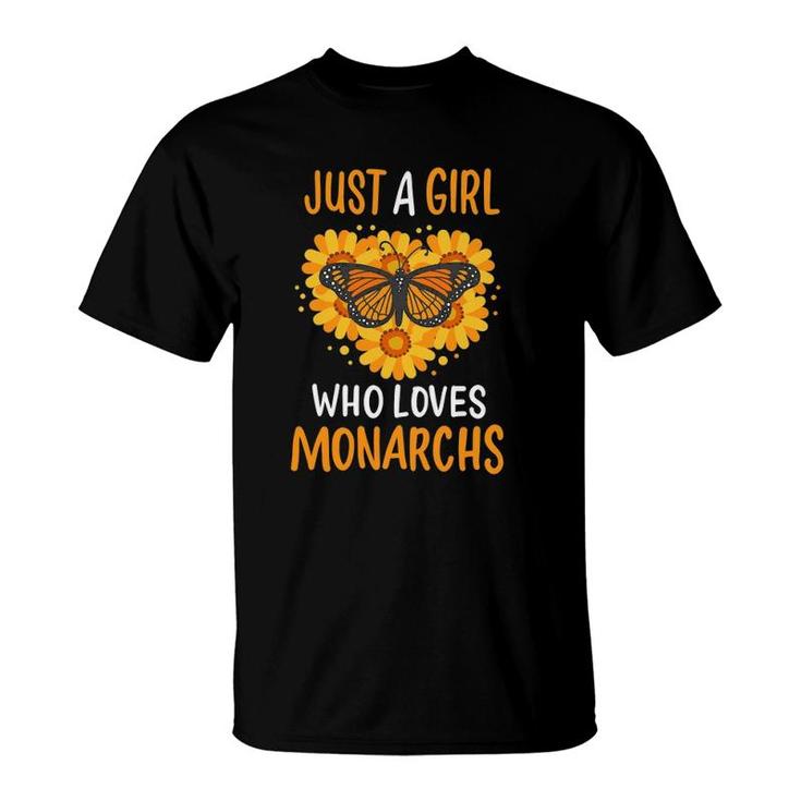 Monarch Butterfly Butterflies Entomologist Insect T-Shirt