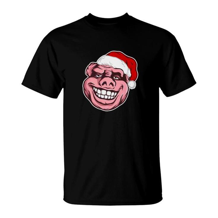 Nasty Papa Pig Christmas Bbq Gift Premium Shirt T-Shirt