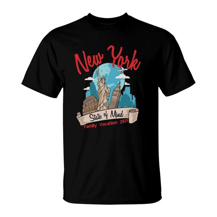 New York Family Vacation 2021 Graphic Tees Souvenir T-Shirt